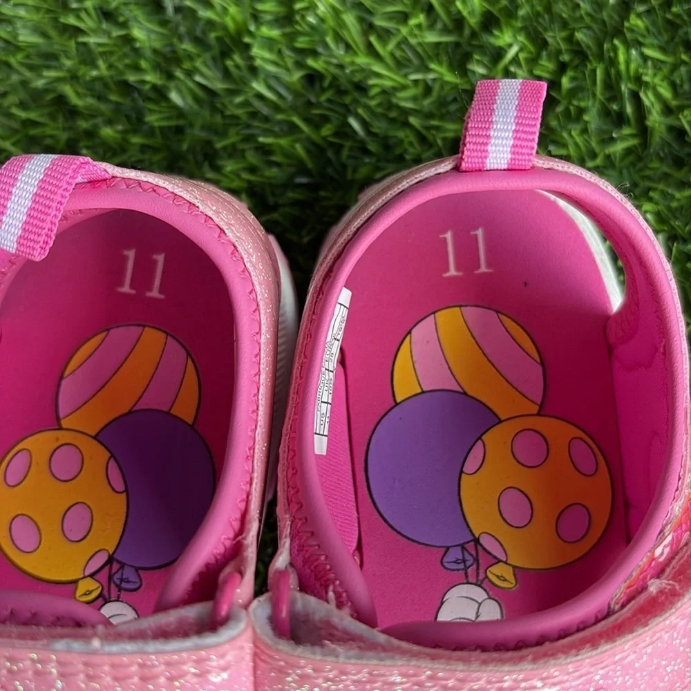 MINNIE MOUSE& PAW PATROL Sandals Flip Flops size 11 toddler lot of 2